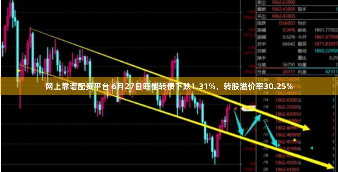 网上靠谱配资平台 6月27日旺能转债下跌1.31%，转股溢价率30.25%