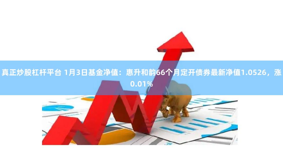 真正炒股杠杆平台 1月3日基金净值：惠升和韵66个月定开债券最新净值1.0526，涨0.01%